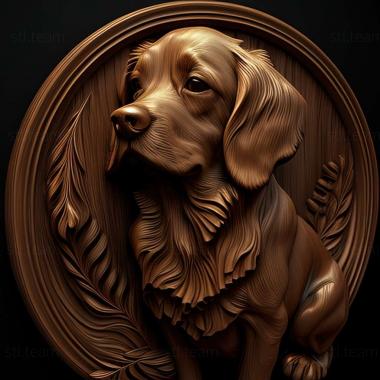 3D model dog (STL)